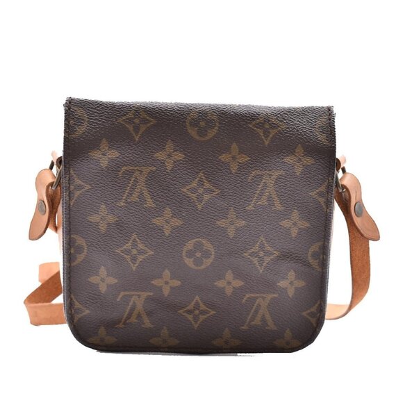 LOUIS VUITTON Mini Cartouchiere Shoulder Bag Monogram Leather BN M51254 80AA032 - Picture 3 of 15